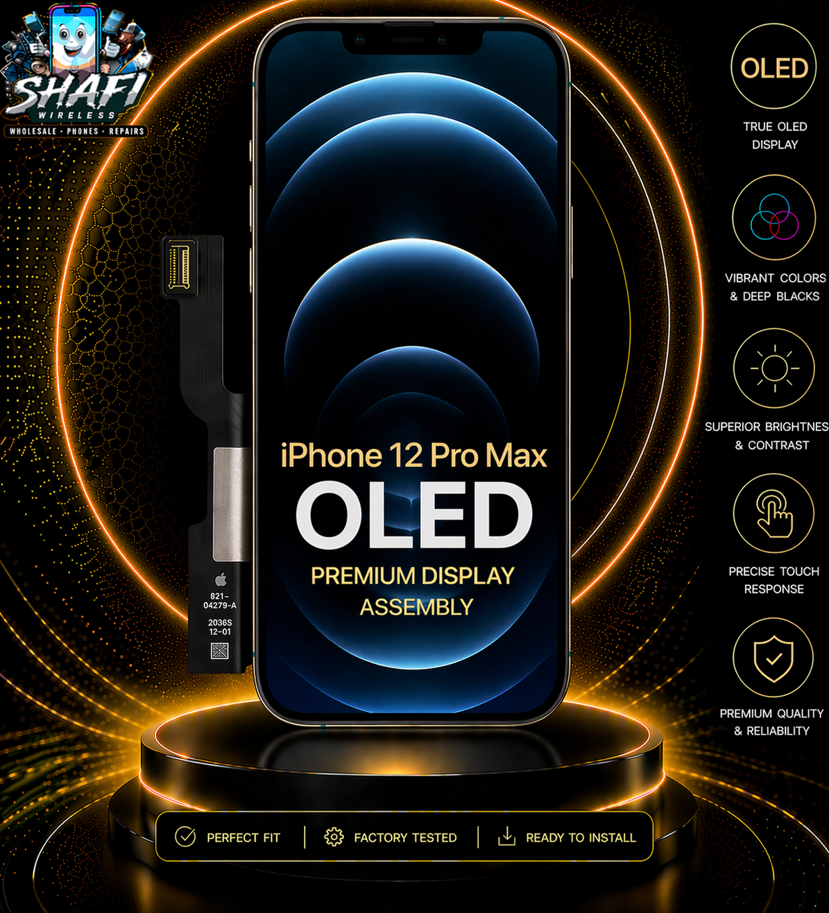 iPhone 12 Pro Max LCD Assembly (OLED)