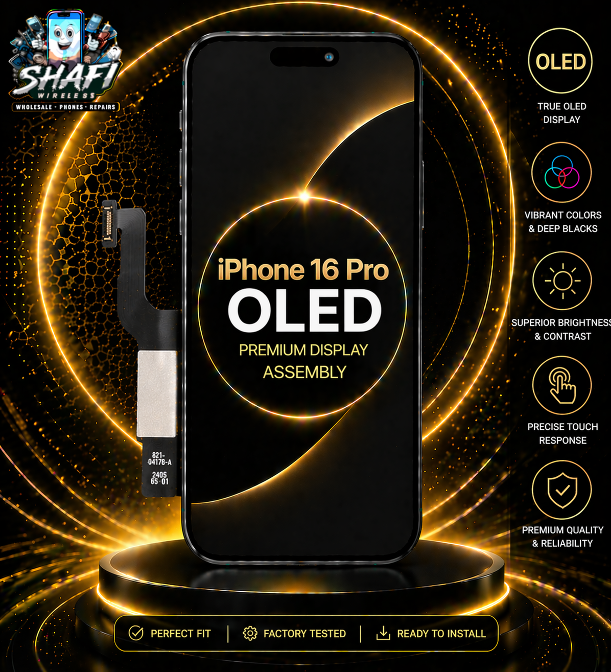 iPhone 16 Pro LCD Assembly (OLED)