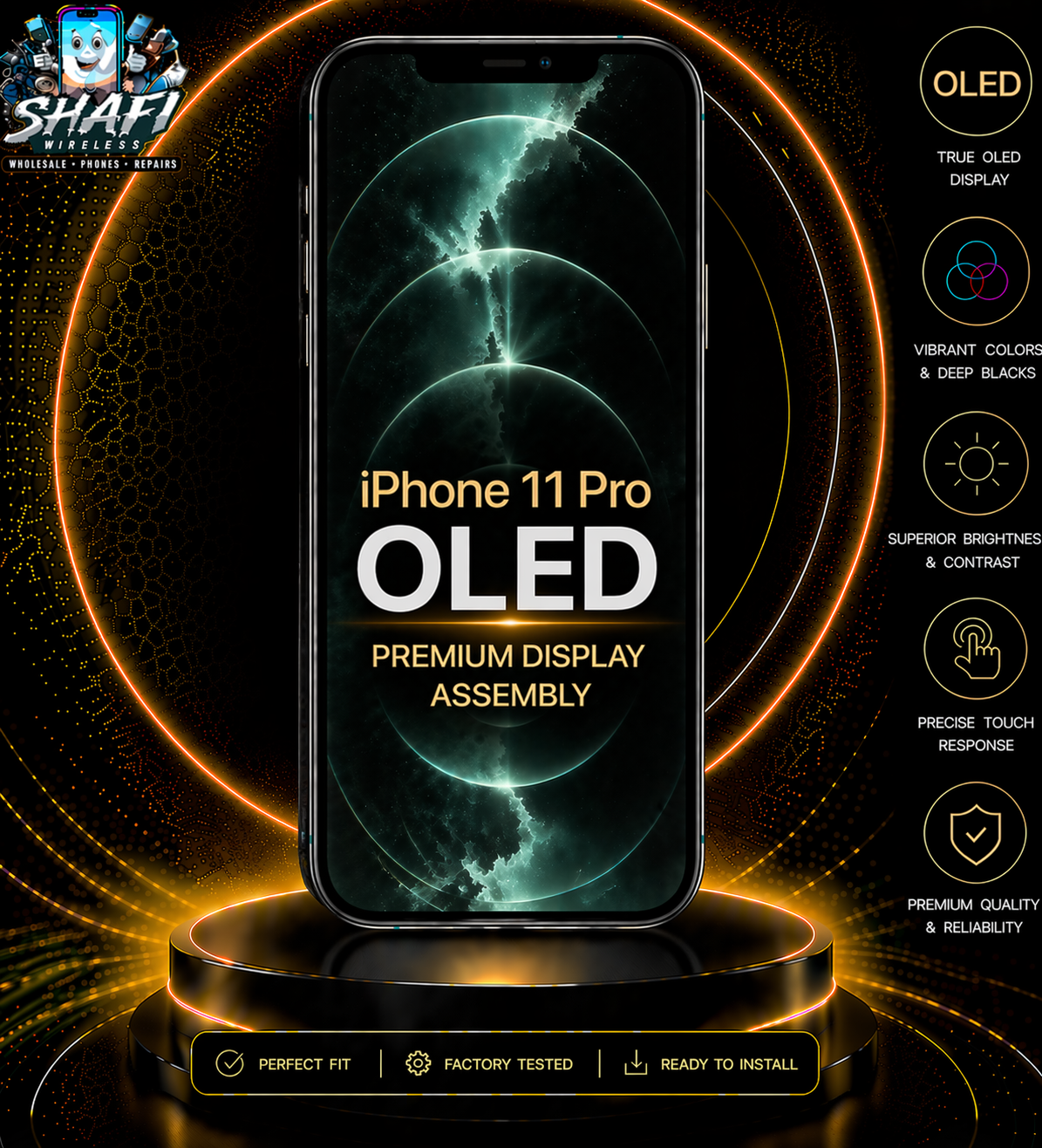 iPhone 11 Pro LCD Assembly (OLED)