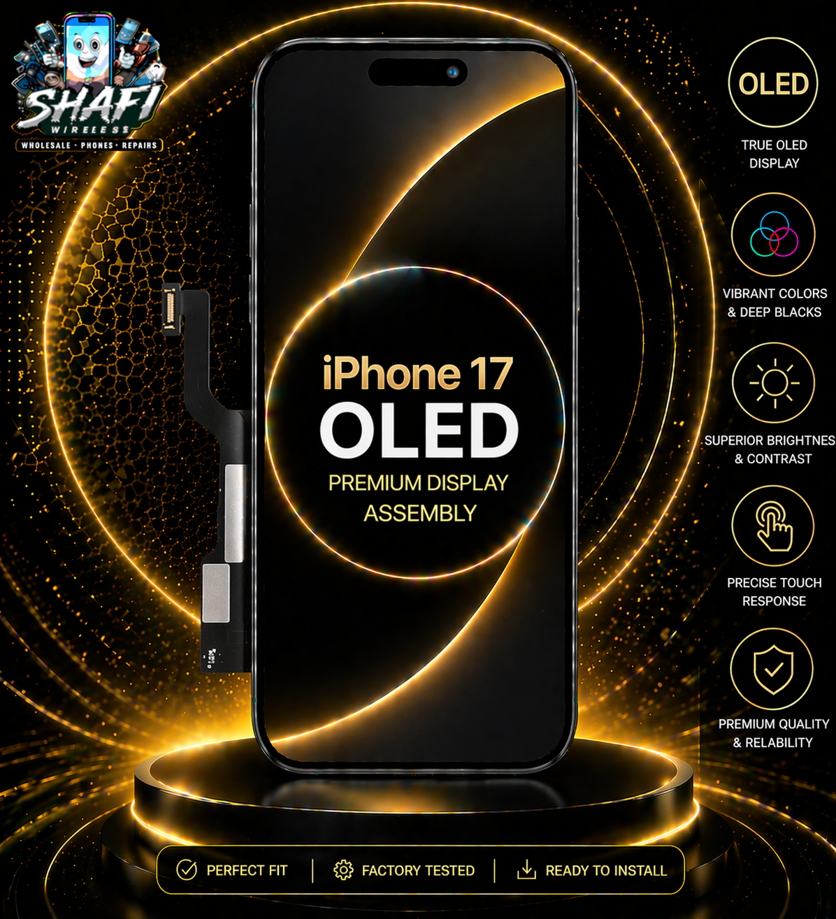 iPhone 17 LCD Assembly (OLED)