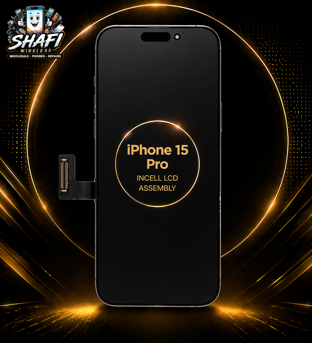 iPhone 15 Pro LCD Assembly (Aftermarket Incell)